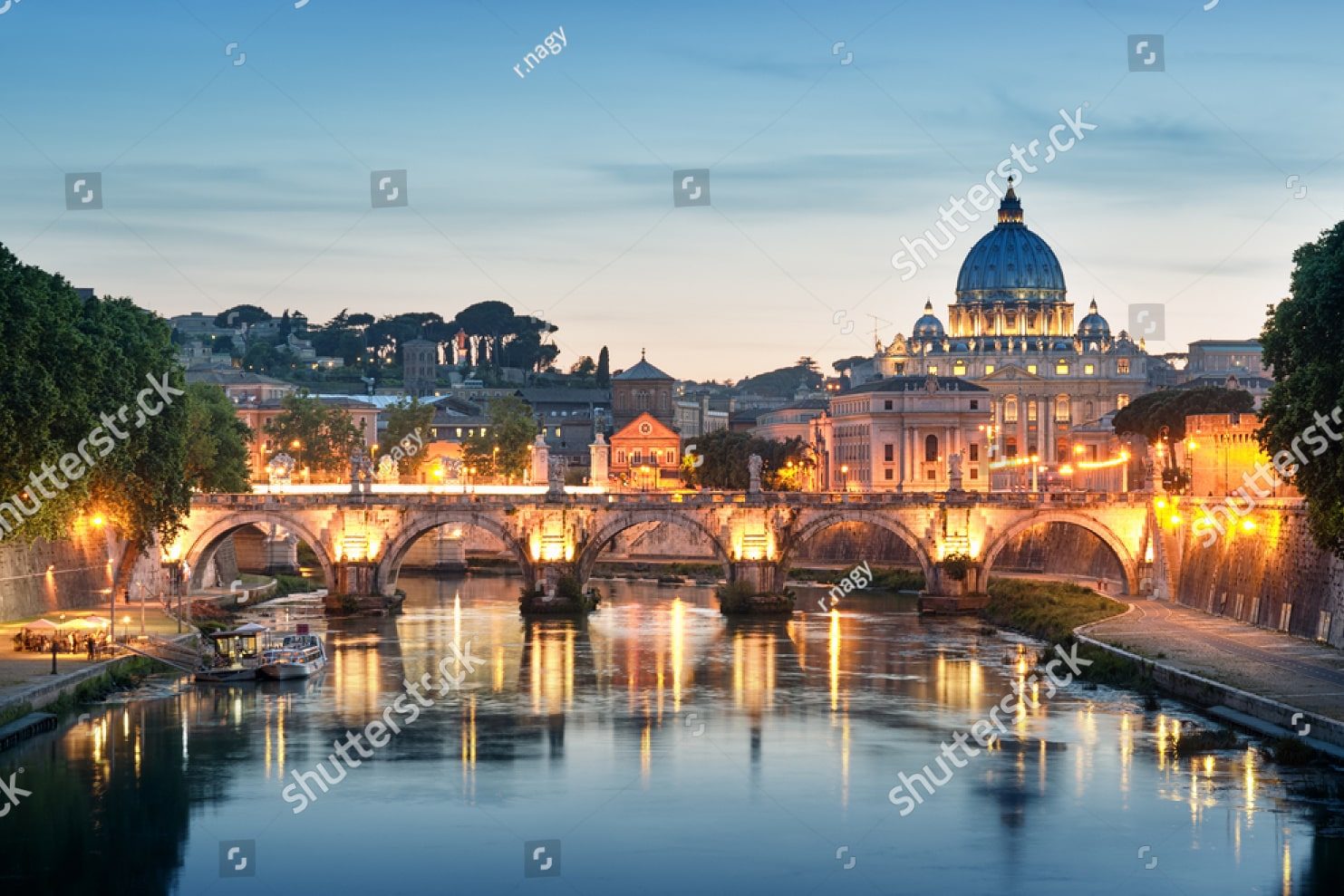 вид на ватикан