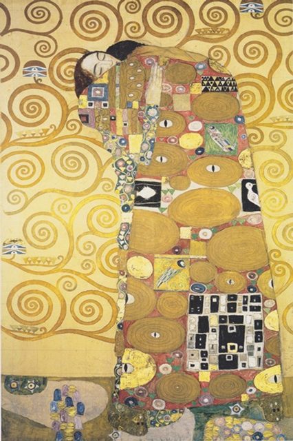 Stoclet Frieze - The Embrace, 1909