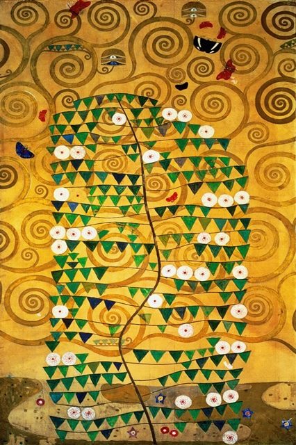   Картон для фриза во дворце Стокле в Брюсселе (1905-1909) (Вена, Австрийский музей прикладного искусства)
