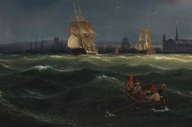 Vy av Öresund