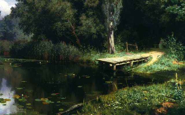 прогулка к озеру 