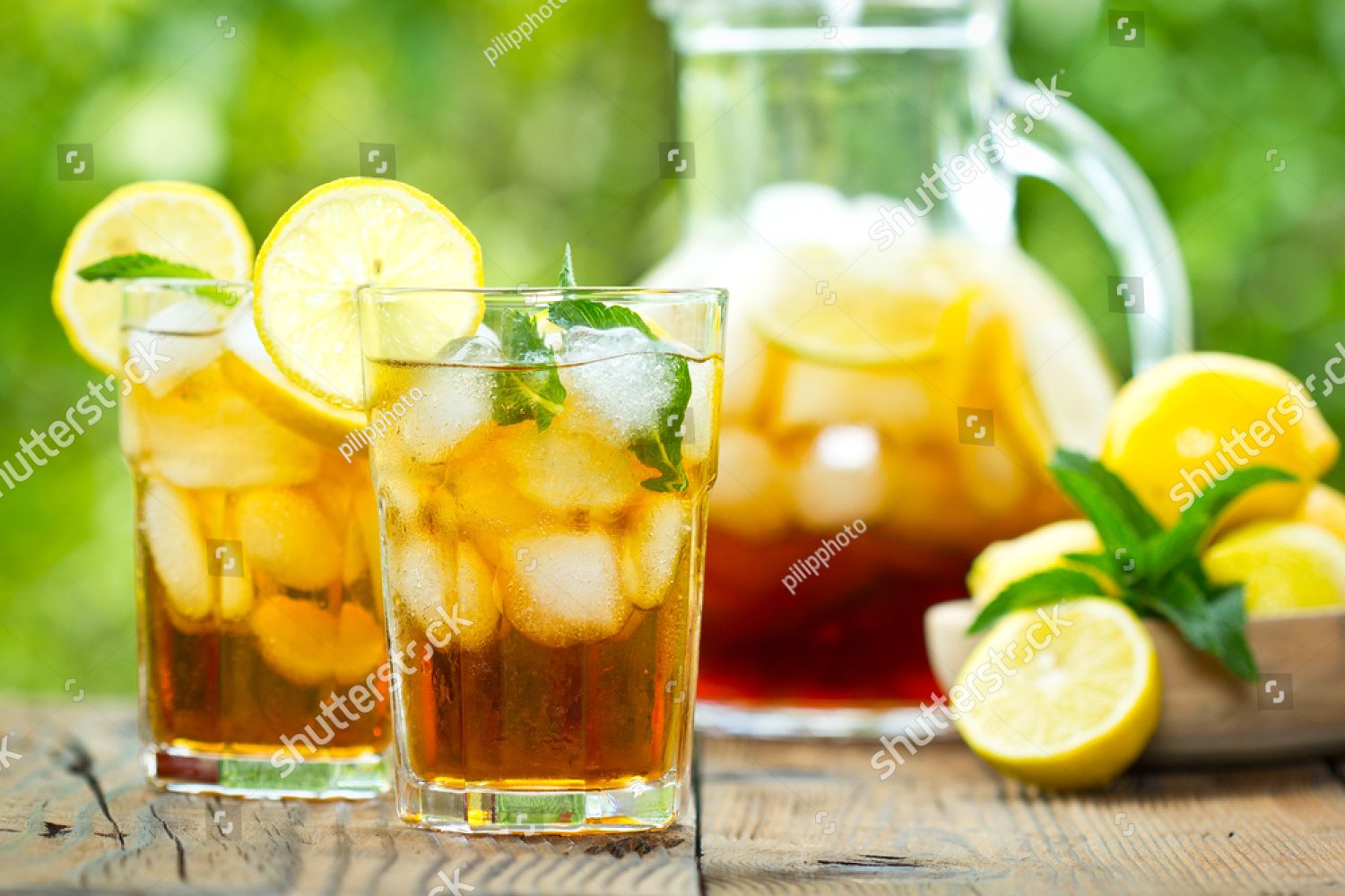 Чай с лимоном