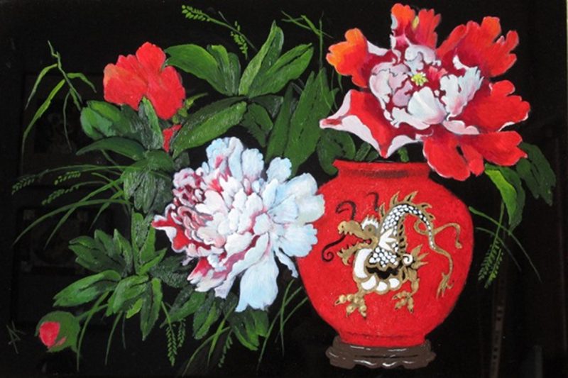 китайская роза