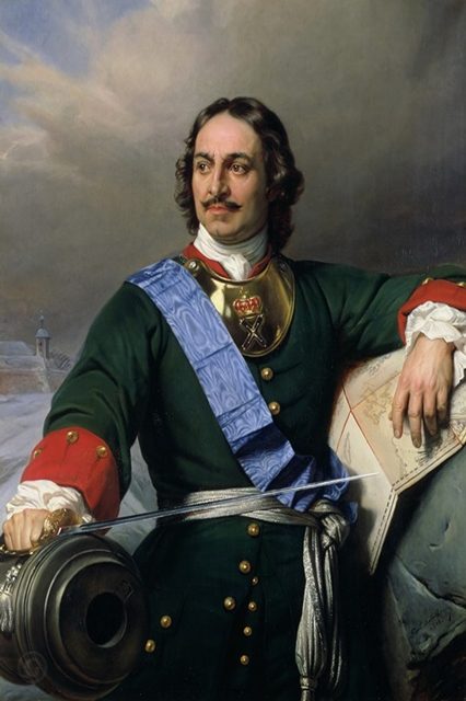 Петр I Великий, император России, 1838