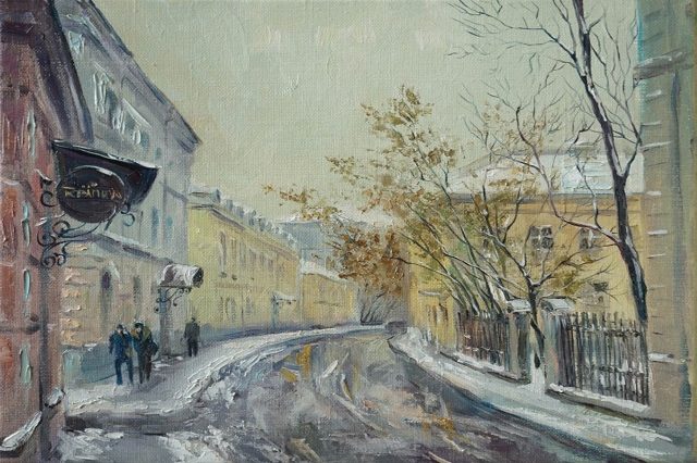 морозный вечер