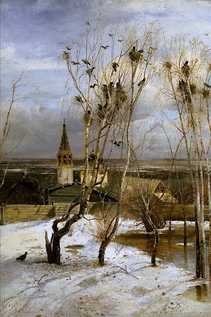   Грачи прилетели