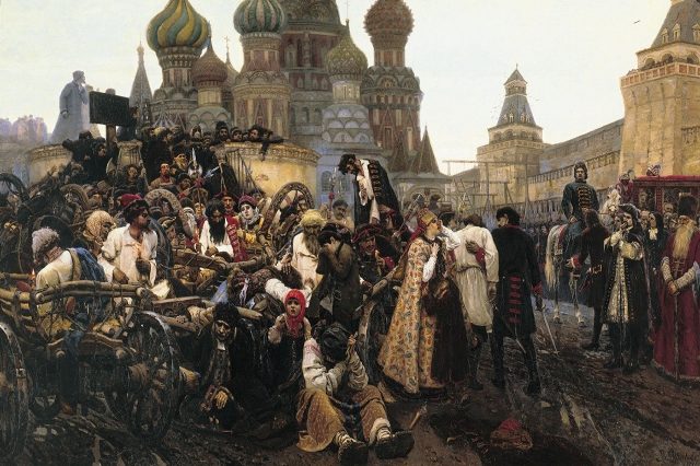 Утро стрелецкой казни. 1881