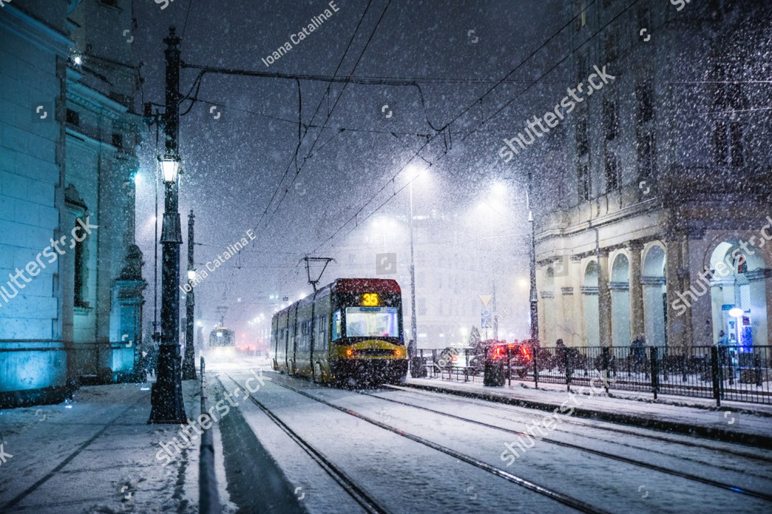 варшава зимой