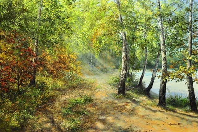лучи весеннего солнца 
