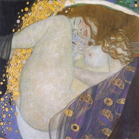 Даная (1907-1908) (77 x 83)