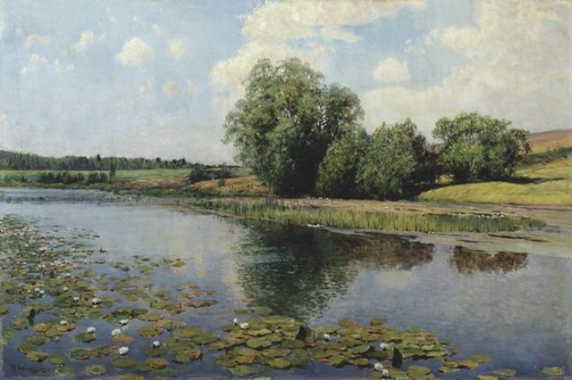  Речка в полдень