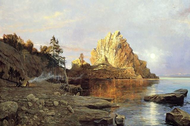 море и скалы 