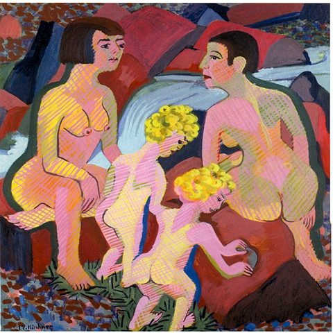 Купание детей и женщин, 1925-32