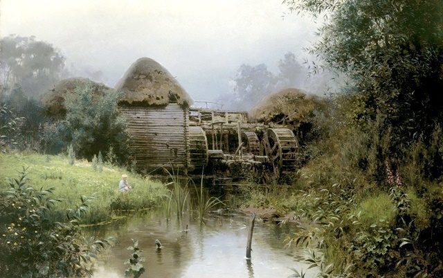 старая мельница 