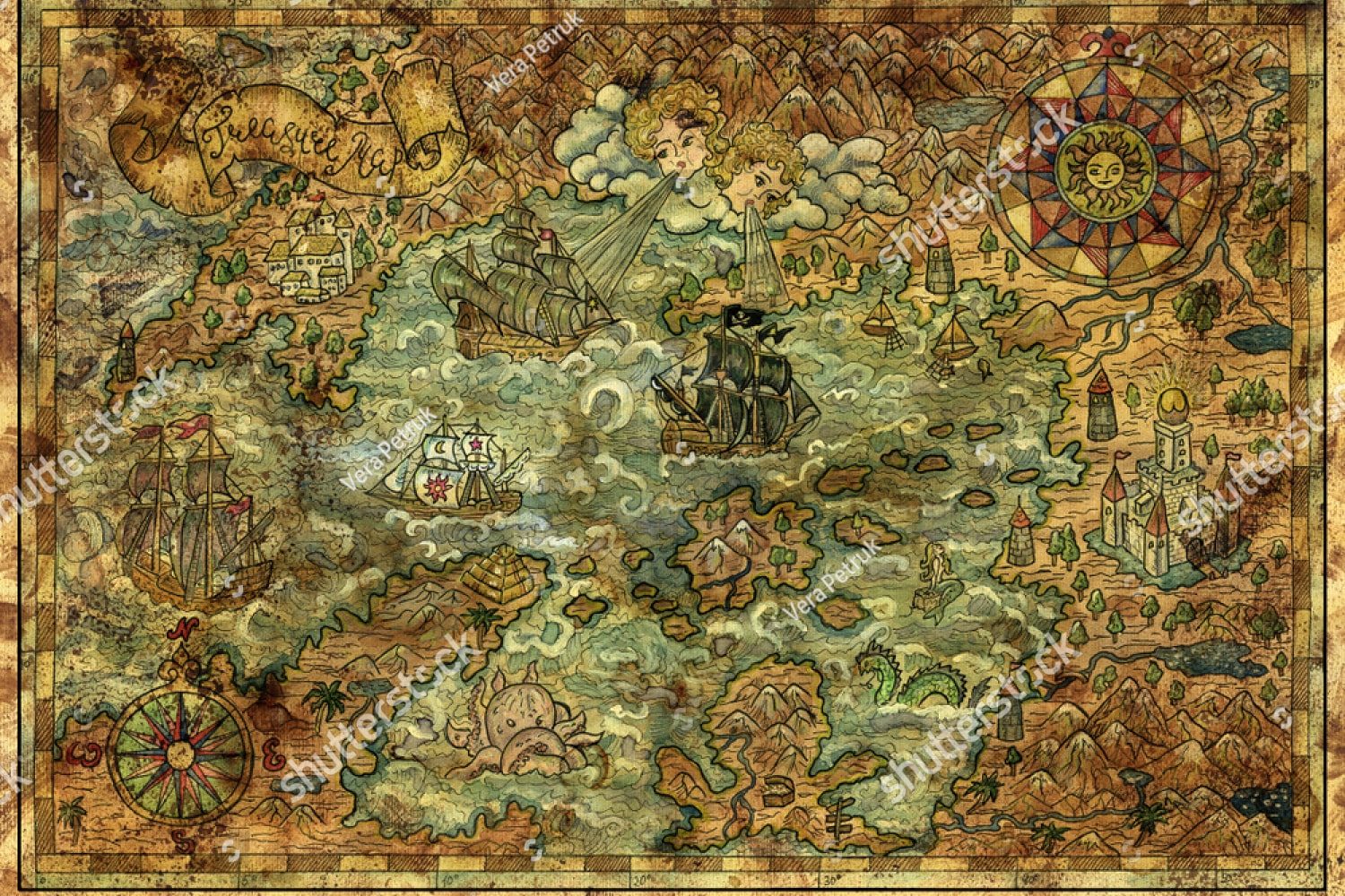 Старая карта
