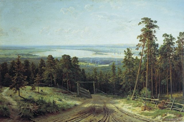 Река Кама под Елабугой