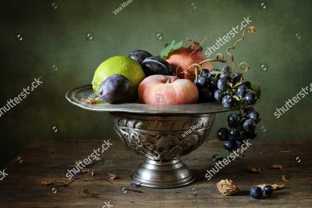ваза с фруктами 