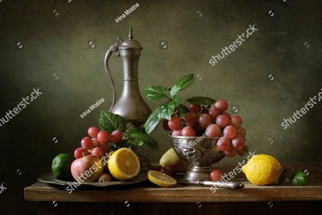 яркие фрукты 