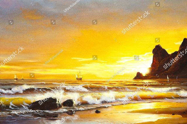 Море на закате
