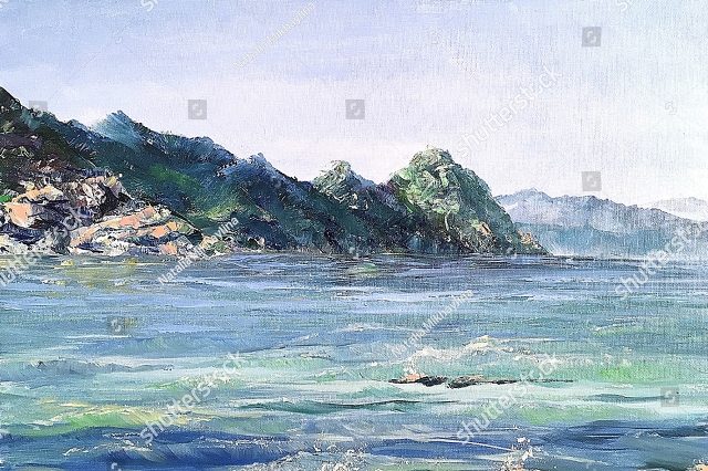 На берегу