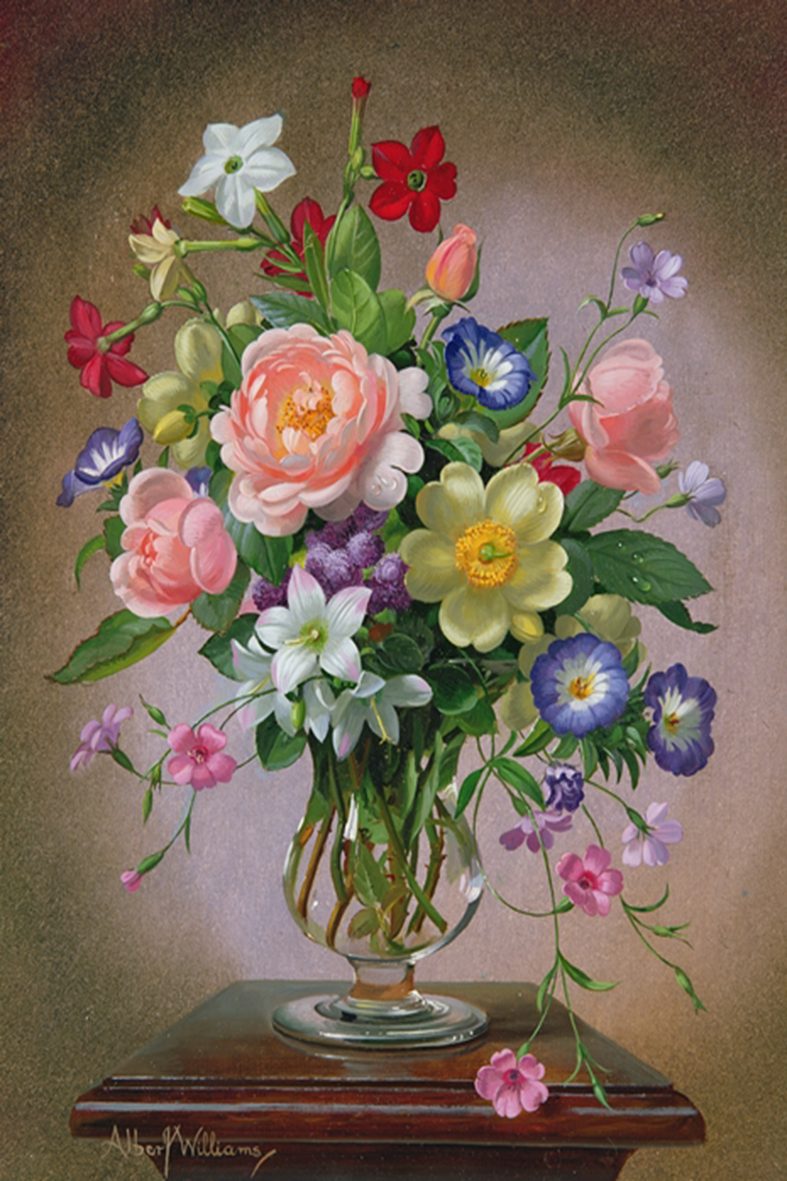 яркий букет