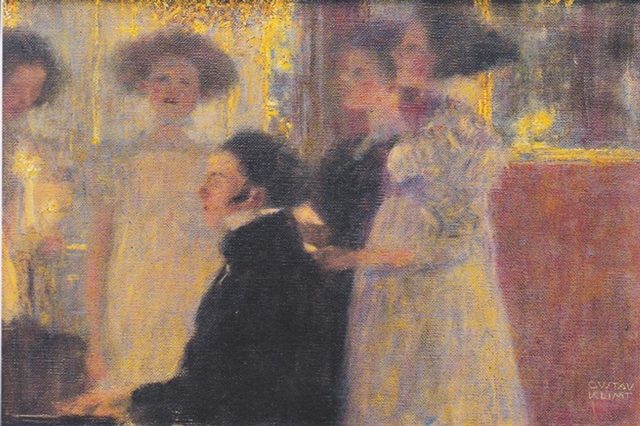 Sketch for Schubert at the Piano I, 1898