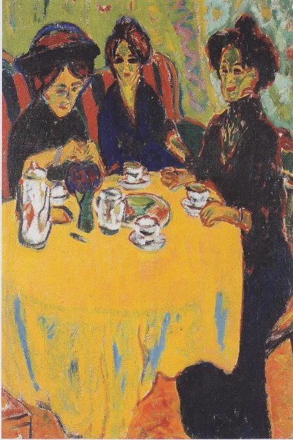 Женщины, пьющие кофе, 1907