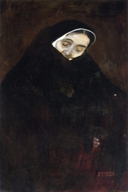 Пожилая женщина (1909) (частная коллекция)