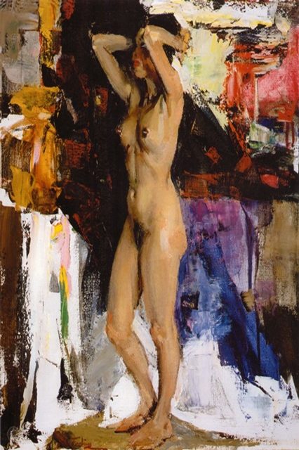 Стоящая обнаженная модель (1925—1926)