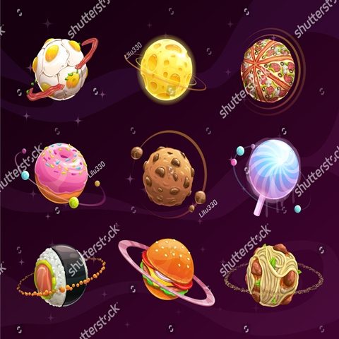 Вкусные планеты