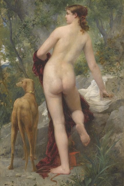 Диана в лесу