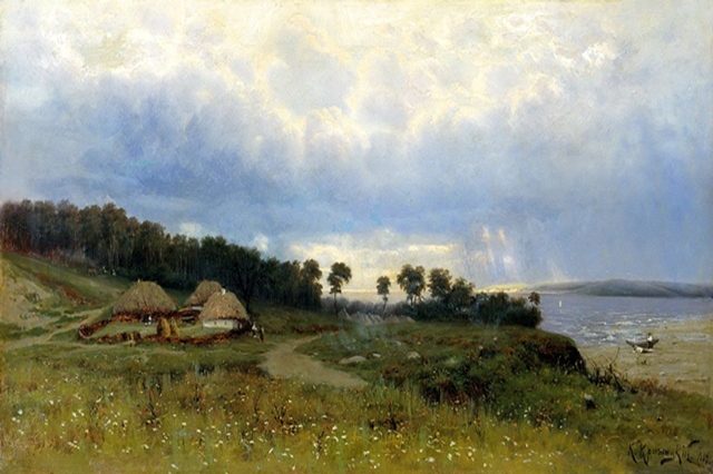 перед дождем 