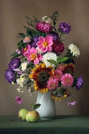 яркий букет