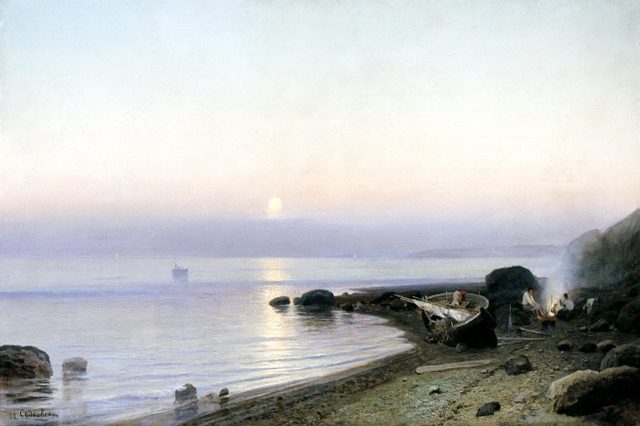 На берегу моря
