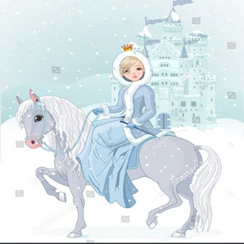 Снегурочка на лошадке