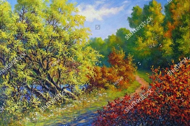 лесная тропинка 