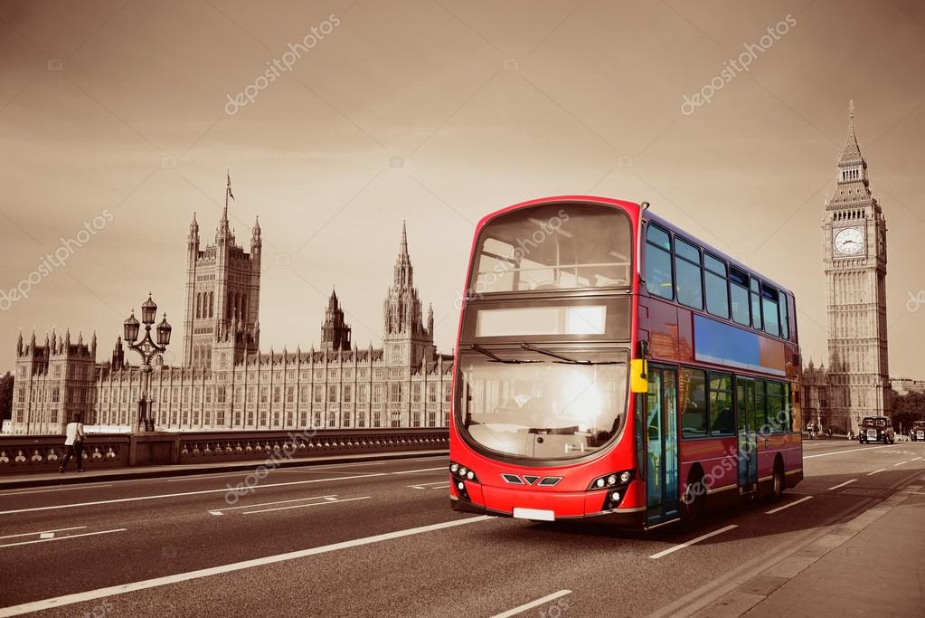 лондонский автобус