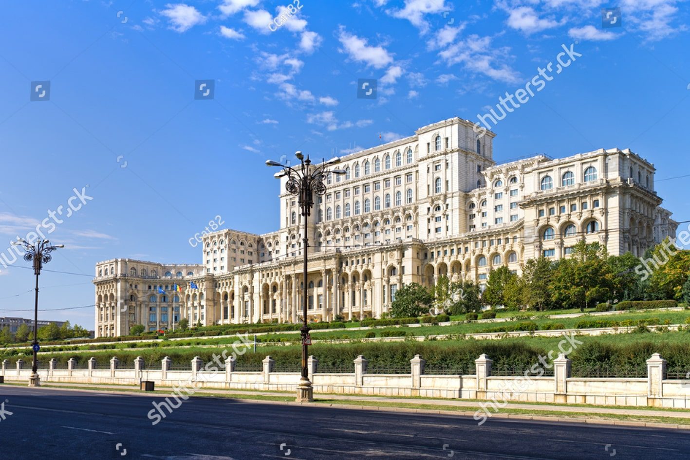 вид на Дворец Парламента