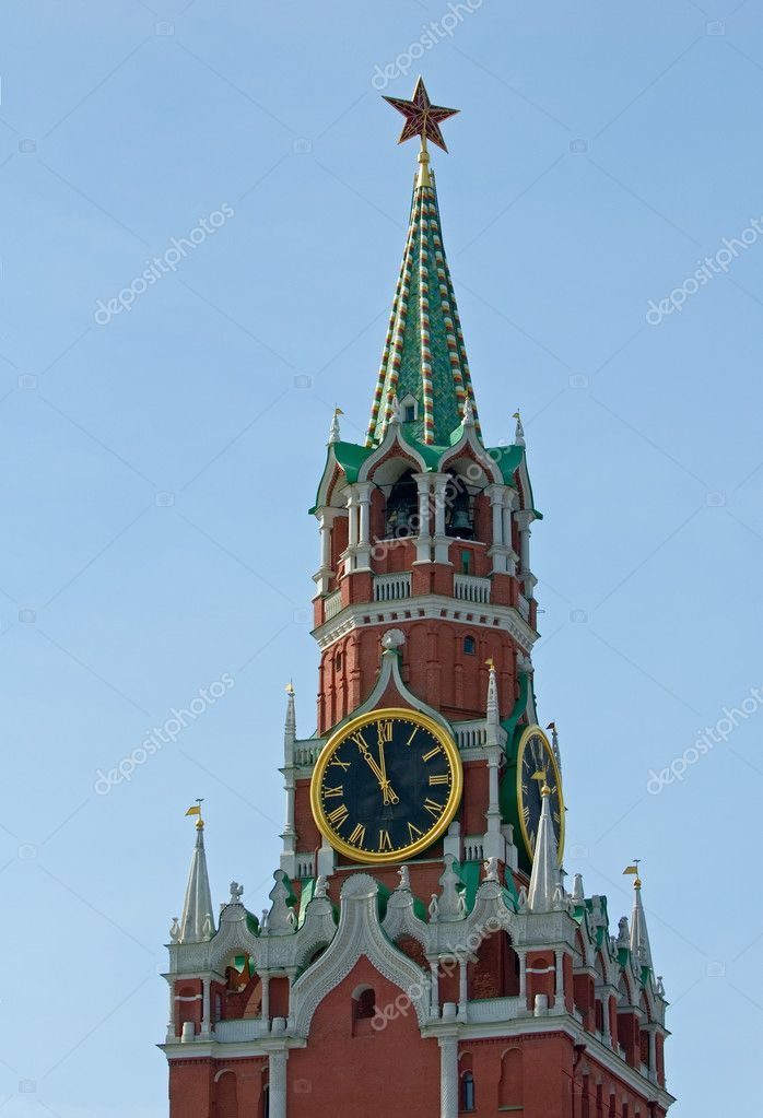 Спасская башня Кремля