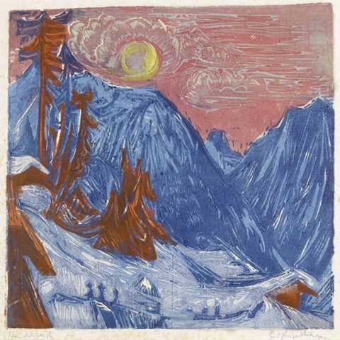  Зимняя луна, 1919