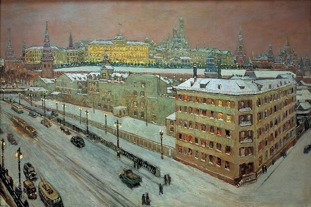  Ночная Москва