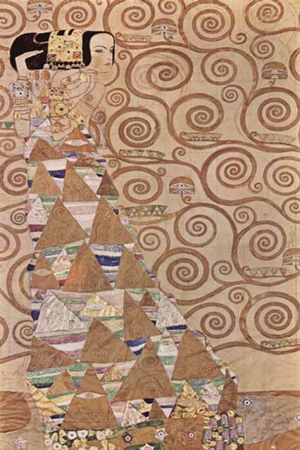 Stoclet Frieze - The Expectation, 1909