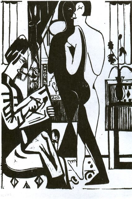 Художник и модель, 1936