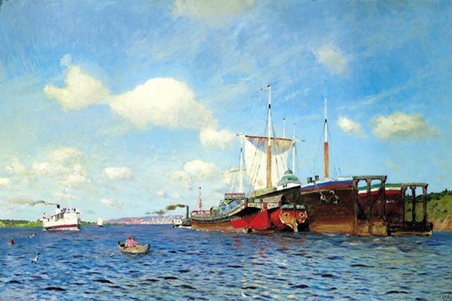 река волга 