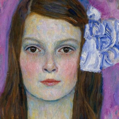   Portrait of Mada Primavesi (1903-2000), detal