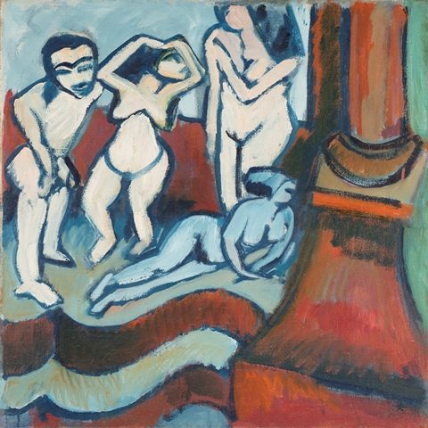   Четыре деревянные скульптуры, 1912